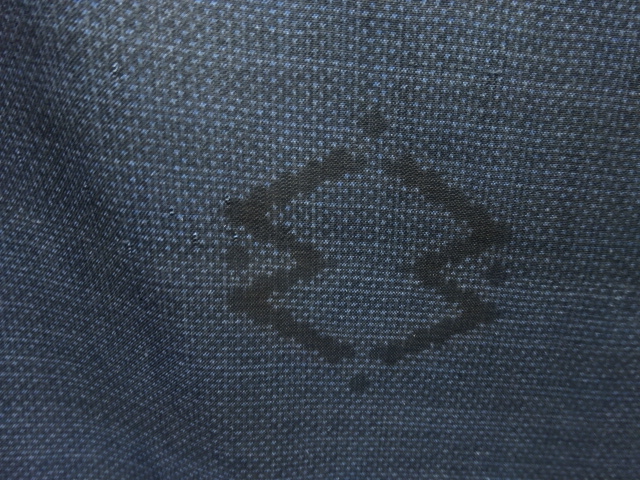 JAPANESE KIMONO / ANTIQUE KIMONO / SILK / DORO OSHIMA TSUMUGI / WOVEN MATSUKAWABISHI